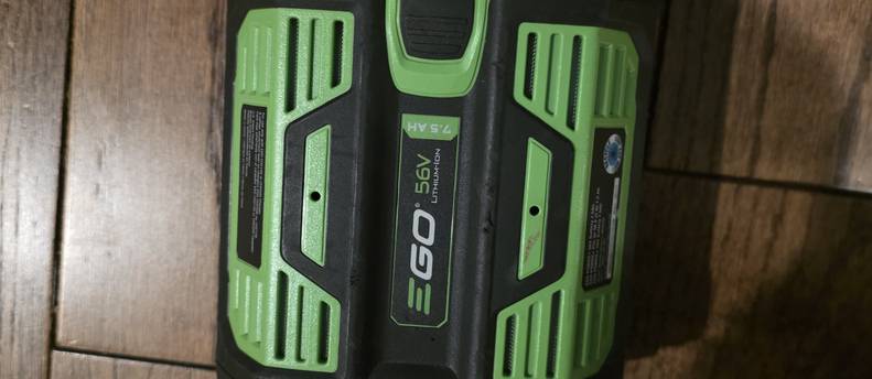 Ego 7.5ah 56v tool battery
