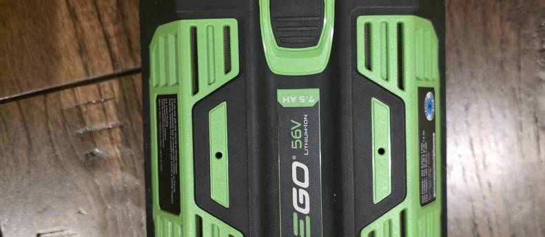 Ego 7.5ah 56v tool battery
