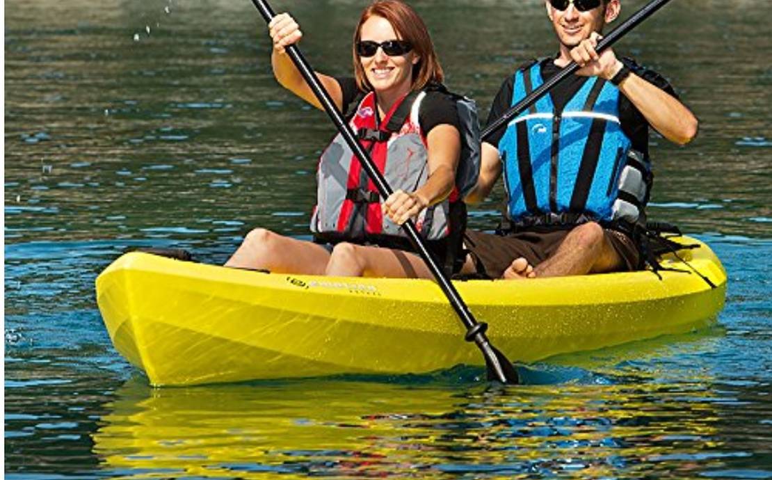 Double Tandem Kayak- Yellow