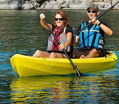 Double Tandem Kayak- Yellow
