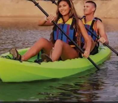 Double Tandem Kayak- Yellow
