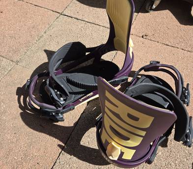 Ride Drone Snowboard Bindings. M's Medium