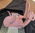 Women's Medium Union Juliet Pink Snowboard Bindings
