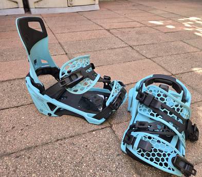 Men's Large Supermatic Step-in Snowboard Bindings