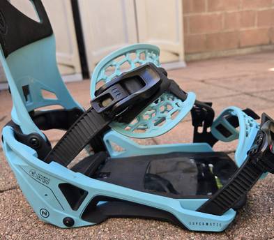 Men's Large Supermatic Step-in Snowboard Bindings