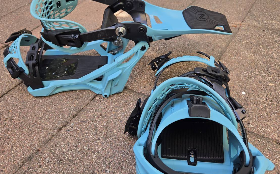Men's Large Supermatic Step-in Snowboard Bindings