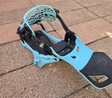 Men's Large Supermatic Step-in Snowboard Bindings