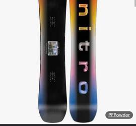 2025 Nitro Optisym Snowboard 153ccm medium-wide