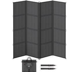 PEC-F3000LFP: 3.6kW 3072Wh Portable Power Station with Solar blanket for recharging. 24/48 hrs of power