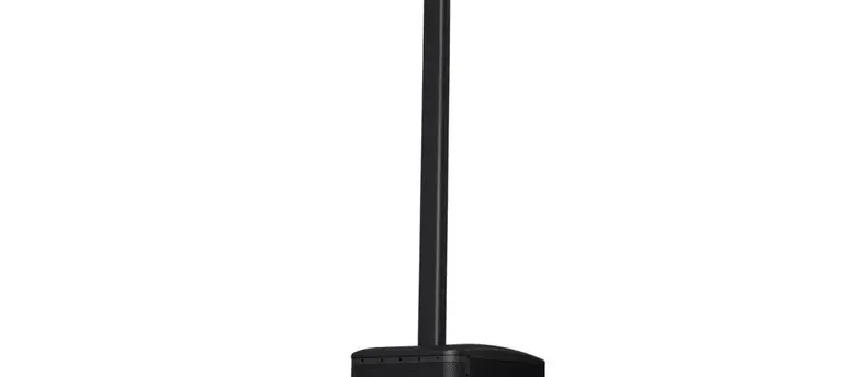 One QSC KC12 column with 3000-watt, 3 way portable PA system