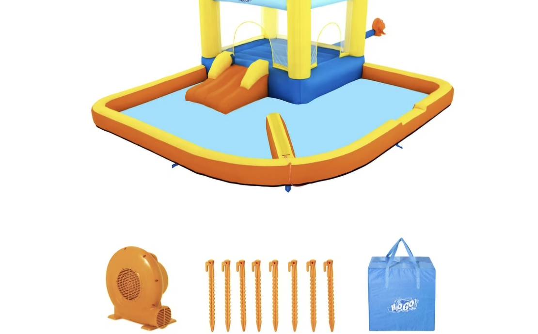 H20GO Beach Bounce House Kids Inflatable Water Park