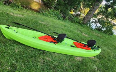 🛶 Pelican Beacon 144 Tandem Kayak – Sit-on-Top, Lake-Ready, Easy to Use