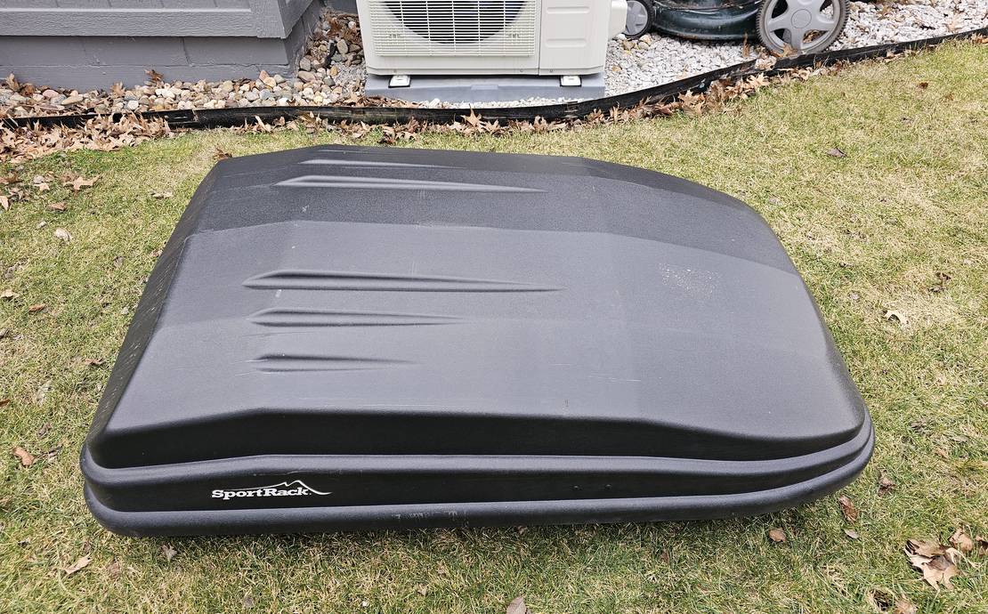 Sportrack roof box cartop carrier