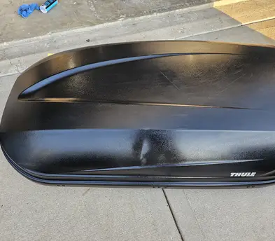 14cu Thule Pulse M roof box cartop carrier 14cu