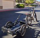 Ebike Compass Cart – Hitch-Mounted Utility Cart for Adventure Gear