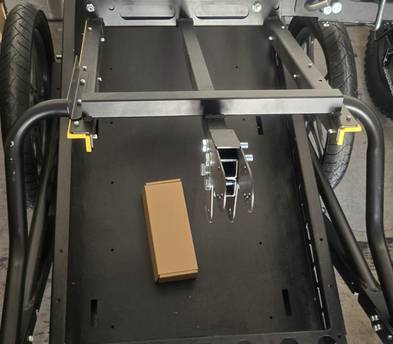 Ebike Compass Cart – Hitch-Mounted Utility Cart for Adventure Gear