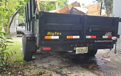 All American Dump Trailer 6x12x2