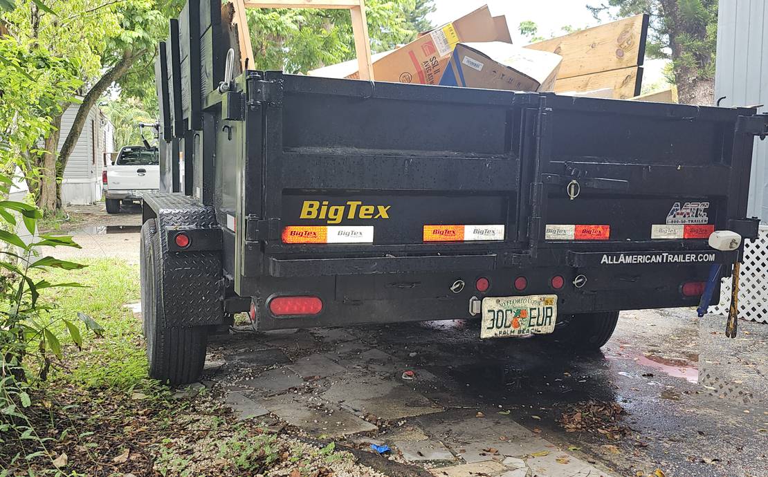 All American Dump Trailer 6x12x2