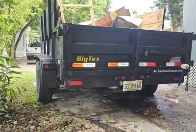 All American Dump Trailer 6x12x2