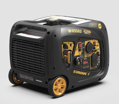 3650 Watt Inverter Portable Generator with Remote Start - Firman Whisper Series