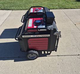 Honda EU7000iS Super Quiet Generators – Parallel Ready or Single starting at $100/day