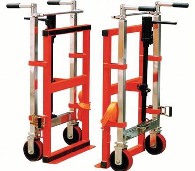 Hydraulic-Lift Machinery & Equipment Mover with Full-Length Nose plate (Vending Machine Dolly)