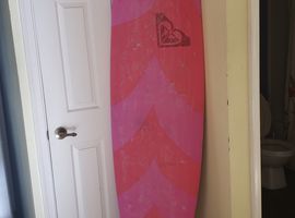 Soft top Roxy surfboard