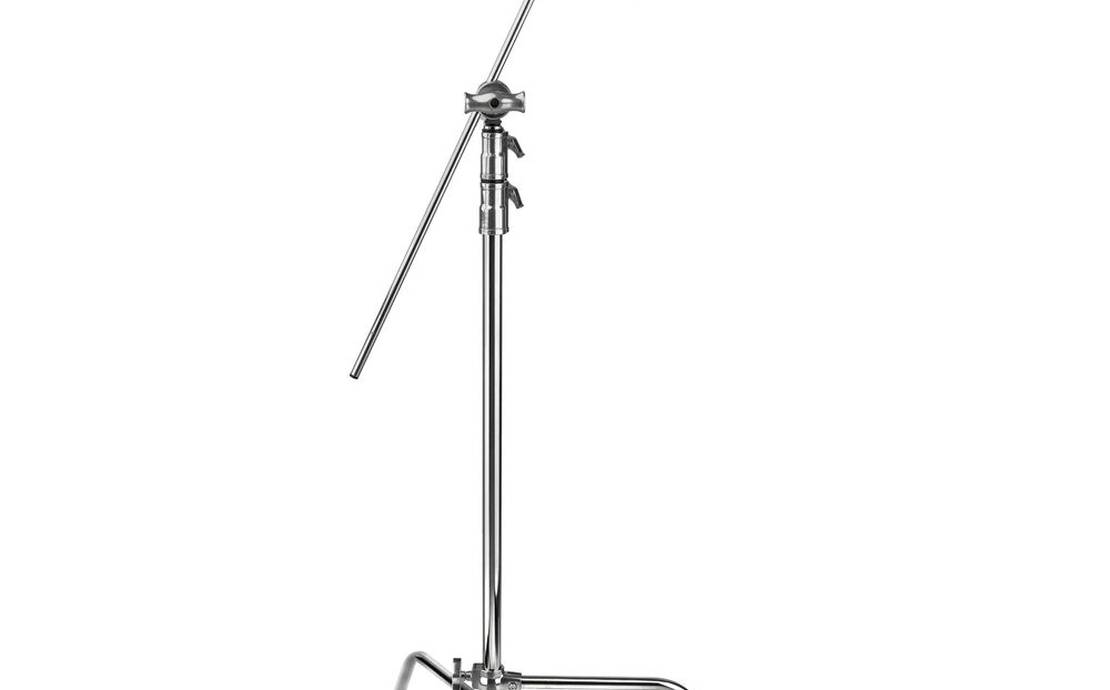 2x Impact C-Stands w/ Grip Arm and 2x 15 pound sand bags