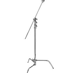 2x Impact C-Stands w/ Grip Arm and 2x 15 pound sand bags