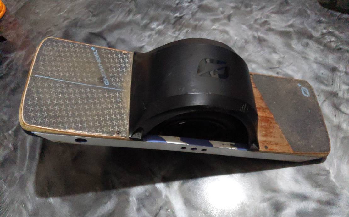 Onewheel XR with extended range CBXR battery near Waikiki