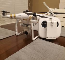 Drone - DJI Phantom 3 Pro - 4K Camera -UAV - sUAS - quadcopter