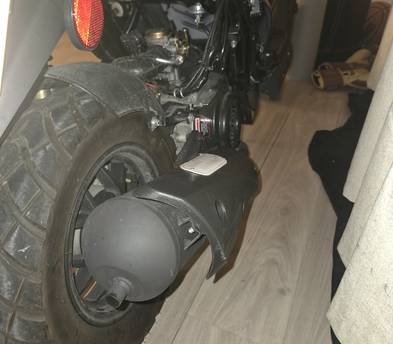 Blue Italica 50cc XS Combat