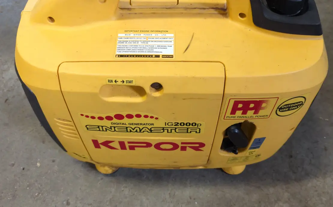 Generator portable Kipor 2000