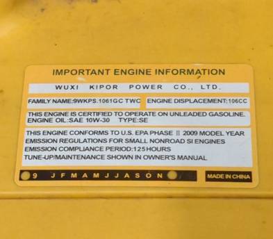 Generator portable Kipor 2000