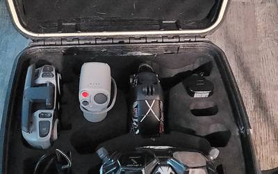 Dji fpv drone set up
