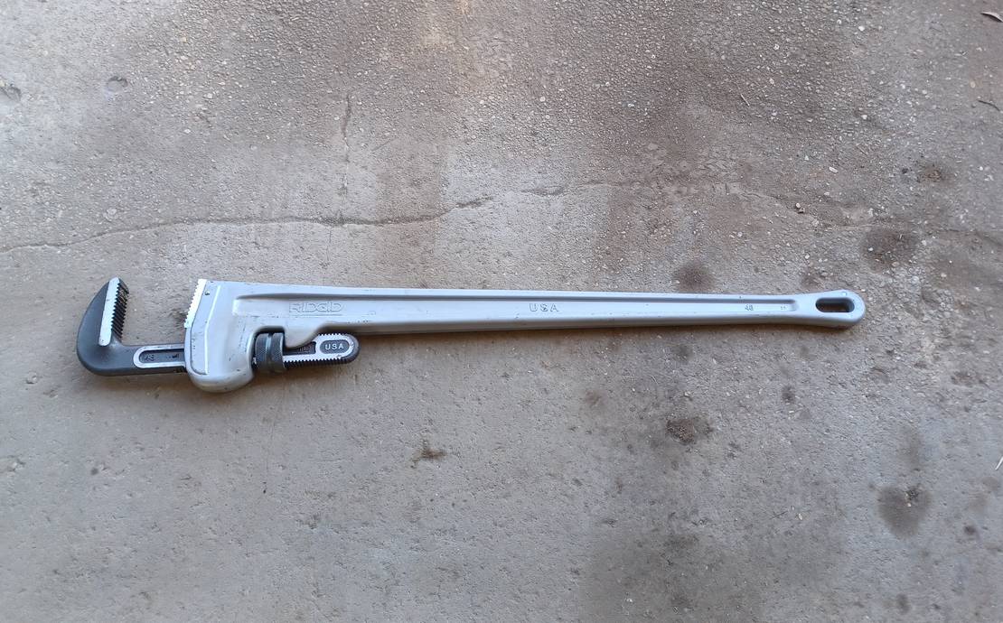 RIDGID Pipe Wrench 48 in.