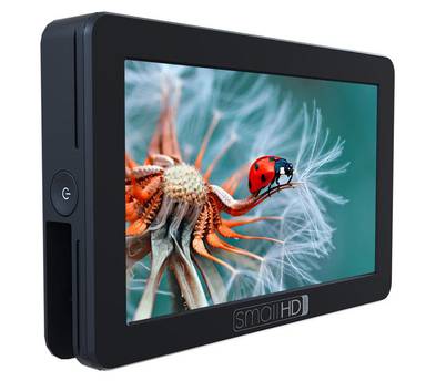 SmallHD Focus 5-in HDMI On-Camera Monitor 5" 5in 5 Inch w/ Mount and Batteries