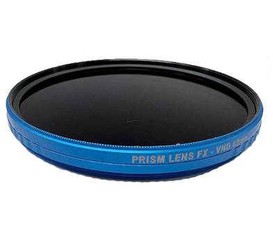 82mm Prism FX Variable ND Filter wlabeled Stops VND