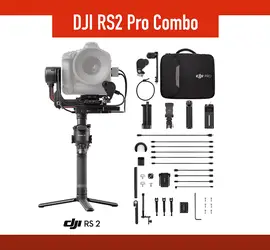 DJI RS 2 Gimbal Stabilizer Pro Combo with Raven Eye RS2