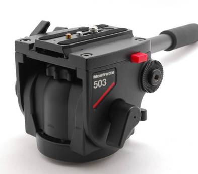 Manfrotto 503HDV Video Fluid Head and Tripod