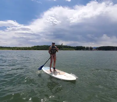 Private Paddleboard Excursion for Two on an Alpine Lake