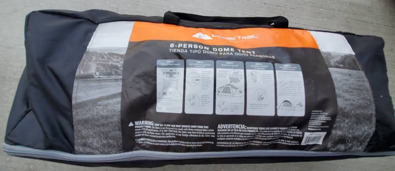 Ozart Trail 8-person Dome Tent