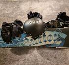 Burton Bullet 160cm Snowboard and Gear