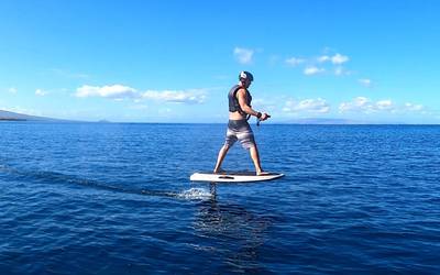 Foil - electric foil hydrofoil wingfoil rental in Kihei