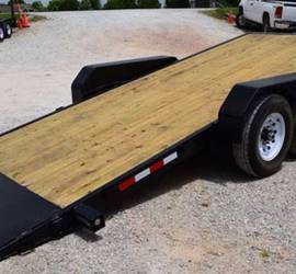 20' Gravity Tilt Car Hauler Trailer 7,000 lb