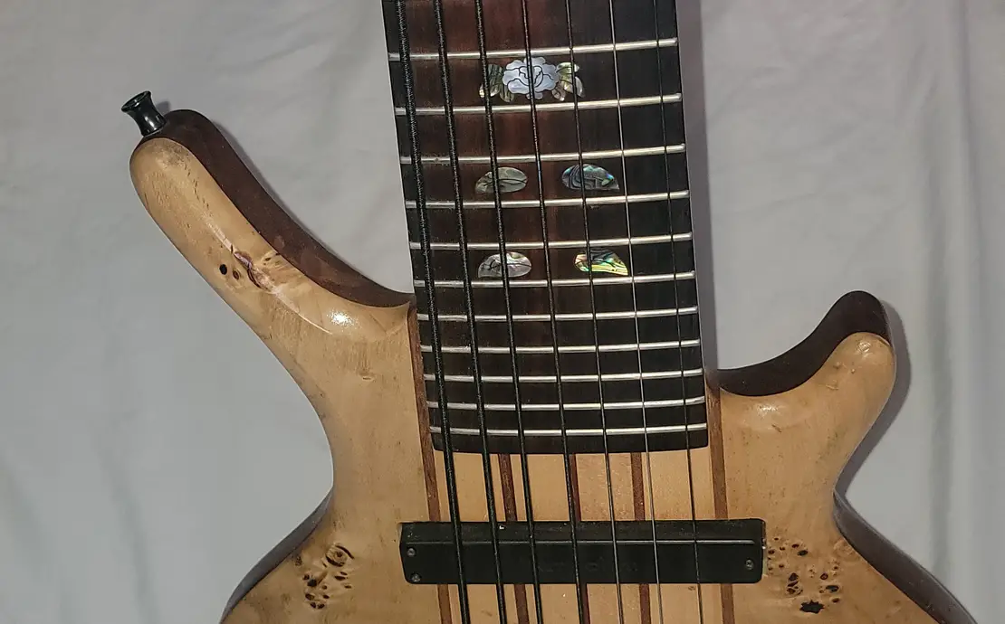 Beautiful 7 string Bass Guitar Jazz Funk Gospel