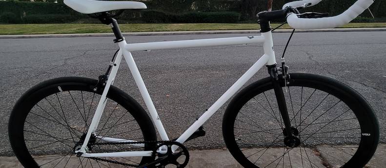 State Bicycle Co Fixie w/bullbars