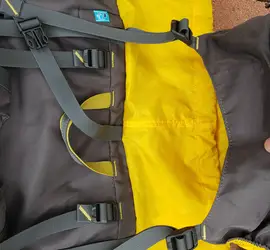 80L Backpacking Backpack with waist and chest straps