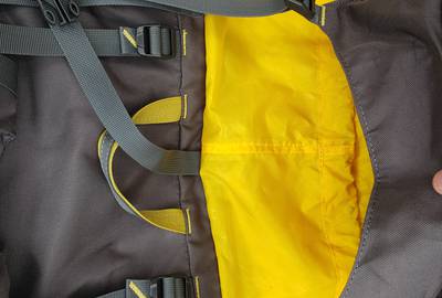 80L Backpacking Backpack with waist and chest straps