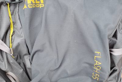 55L Backpacking Pack (Medium) with adjustable chest and waist straps